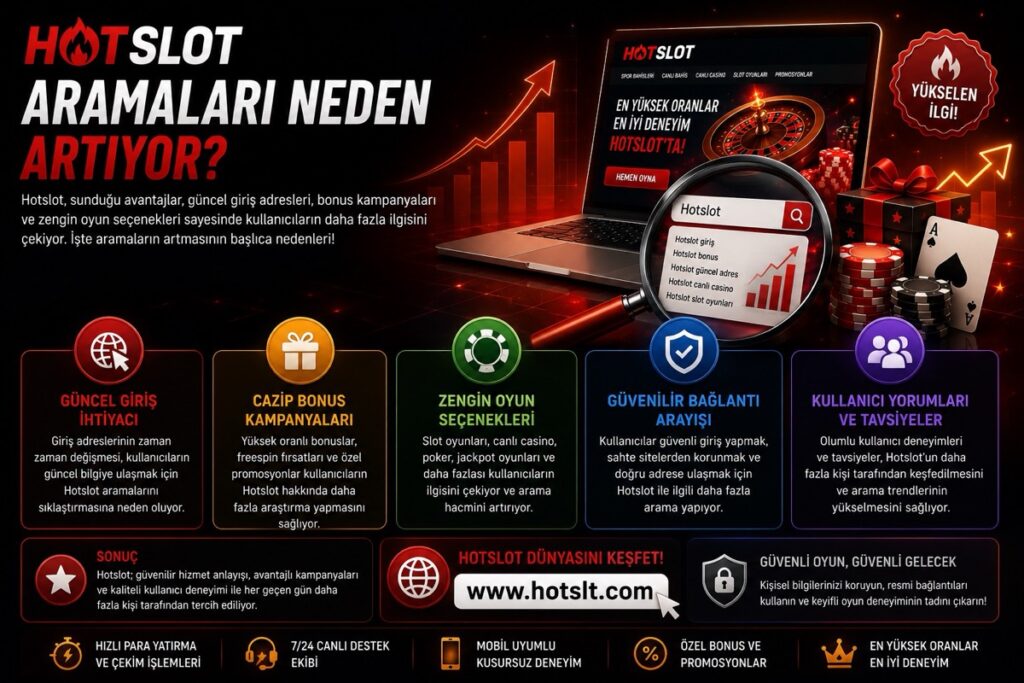 Hotslot Aramaları Neden Artıyor?