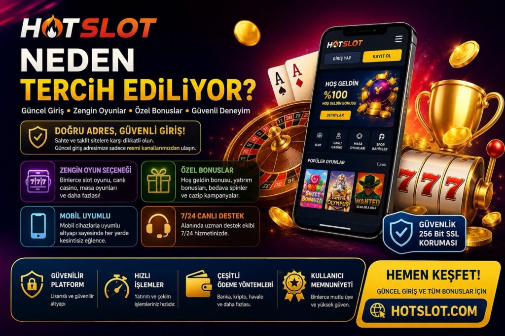 İnterenet üzerinde Hotslot Neden Tercih Ediliyor?